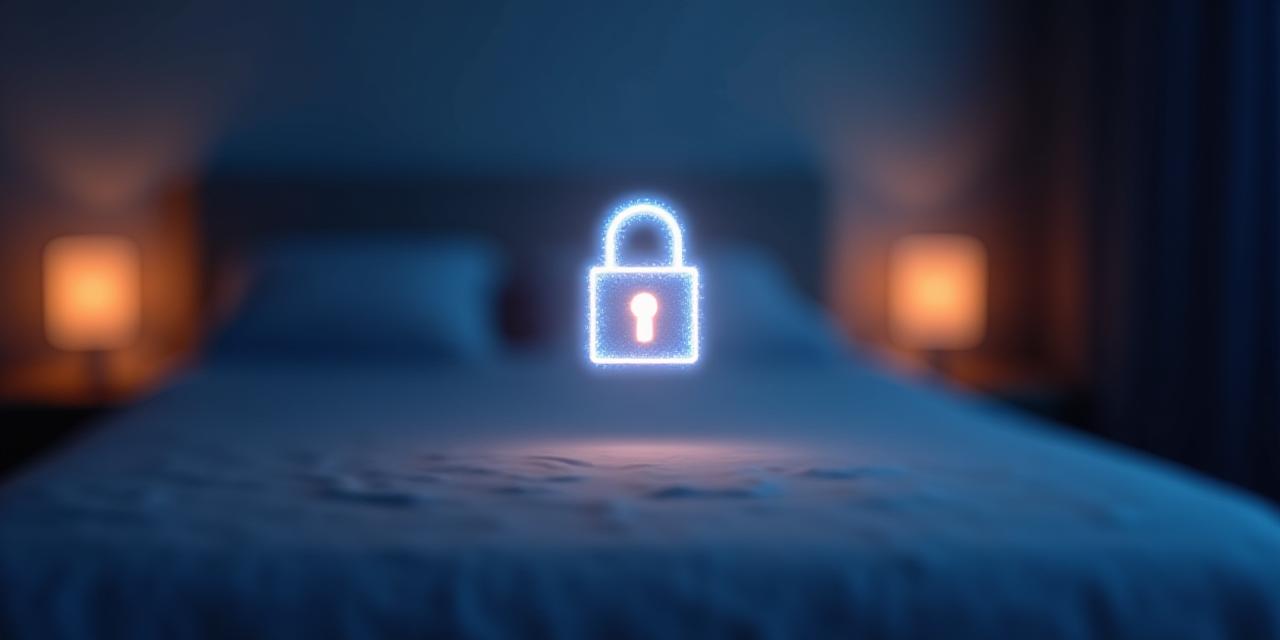 A high-end, secure digital abstract environment representing data protection