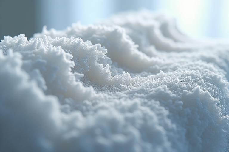 Macro shot of pillow texture